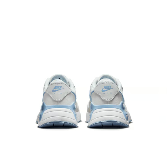 Nike Air Max Shoes Boys Size 7Y Youth White Mesh Suede Sneakers DQ0284 111 - Picture 2 of 5